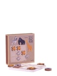 Safari Tic Tac Toe Toys Puzzles And Games Games Tic Tac Toe Multi/patterned Barbo Toys
