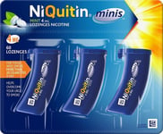 10 x NiQuitin Minis 4mg Mint Nicotine 600 Mini Lozenges (MA)