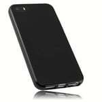 mumbi Coque de protection pour iPhone SE 5 5STasche TPU gel silicone noir