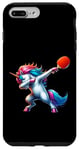 iPhone 7 Plus/8 Plus Dab Unicorn With Table Tennis Bat For Table Tennis Pingpong Case