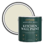 Rust-Oleum Grey Washable Kitchen Wall Paint in Matt Finish - Oyster 2.5L