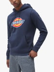 Dickies Icon Logo Hoodie Navy XL male 100% cotton