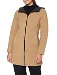 CMP Parka Wool Hooded Fix, Women's Jacket, womens, Jacket, 30M3436, Dune-Grey Mel, 44
