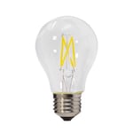 6W dimbar LED Lampa - Filament LED, A60, E27 - Dimbar : Dimbar, Kulör : Varm