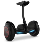Qnlly Hoverboard, 10 Inch Self Balancing Electric Scooter, Balance Board with LED Light - Adult And Kids Super Great Gifts, 36V,Black