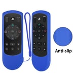 blue Étui en Silicone pour télécommande PDP Playstation 4, PS4, PS5, TV, housse de protection Anti-poussière Anti-chute Nipseyteko