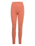 Luxe Seamless Tights Bottoms Running-training Tights Orange Aim´n