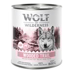Wolf of Wilderness Adult “Expedition” 6 x 800 g - Wooded Trails - Fjäderfä & kalv