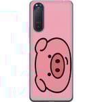 Sony Xperia 5 II Genomskinligt Skal Kawaii Piggy