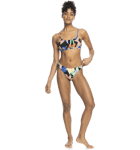 Roxy W Color Jam Cheeky Bikinit ANTHR FLOWER JAMM