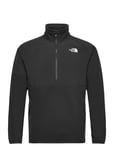 The North Face M Glacier Heavyweight 1/2 Zip Svart