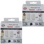 TEFAL Anti Calc Iron Filter Cartridges XD9060E0 EASY STEAM FASTEO LIBERTY x 4