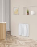 Radiateur connecté électrique à inertie fluide Le Radiateur Français Ambitieux 1500W