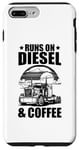 iPhone 7 Plus/8 Plus Runs On Diesel Commercial Truck Driver Dad Truck Driver Case