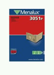 Menalux 3051p Vacuum Dust Bags For Hoover Turbopower, Master, Serie U 9001961706