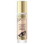 Eveline Cosmetics Variete Liquid Highlighter flytande highlighter för ansikte och kropp 01 Champagne Gold 30ml (P1)