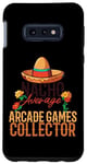 Coque pour Galaxy S10e Nacho Average Arcade Games Collector Cinco De Mayo