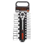 Clas Ohlson Hylsnyckelsats 19 delar 1/2"