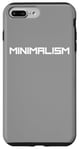 Coque pour iPhone 7 Plus/8 Plus Minimalisme | Attitude minimaliste à la vie | Joie et bonheur