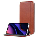 Mobile Phone Cases/Covers, For iPhone 11 Business Style Horizontal Flip Leather Case, with Holder & Card Slots (Color : Light Brown)
