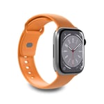 Apple Watch (38/40/SE/41/42mm) Puro ICON Silikon Rem - Orange