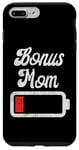 iPhone 7 Plus/8 Plus Bonus Mom Low Battery Sarcastic Sayings Mother's Day Stepmom Case