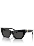 Burberry Cat Eye Sunglasses - Black
