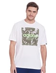 adidas Camo BX T-Shirt pour Homme, Blanc, St