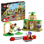 LEGO 75358 Star Wars Tenoo Jedi Temple Set with Master Yoda, Lightsabers, Droïd 