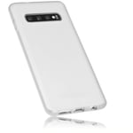mumbi Case Compatible with Samsung Galaxy S10 Mobile Phone Case Transparent White