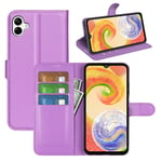 samsung Samsung Galaxy A04 PU Wallet Case Purple