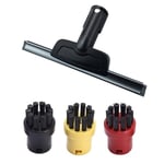 3X(Steam Cleaner Cleaning Glass Window Nozzle Round Brush for SC1 SC2 SC