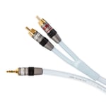 Supra BiLine-MP 3.5mm - 2RCA 1 Meter