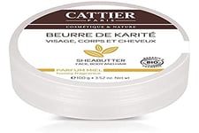 Cattier Beurre de Karité Parfum Miel 100 g, BIO