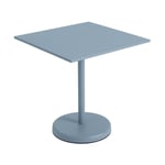 Muuto Linear steel café table V2 bord 70x70 cm Pale blue