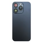 iPhone 15 Pro Baksida med smådelar - Blå Titan