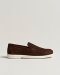 Loake 1880 Tuscany Suede Loafer Chocolate