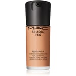 MAC Cosmetics Studio Fix Fluid SPF 15 24HR Matte Foundation + Oil Control Matterende foundation SPF 15 Skygge NC44 30 ml