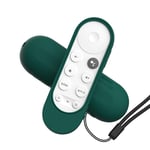 MOSHOU Housse Coque de Protection pour Télécommande Google Chromecast 2020 Etui pour Télécommande Antidérapante Anti-Rayures Antichoc (Vert)