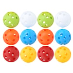 Golf Hollow Balls High Quality Plastic Lightweight Practice Balls LVE UK