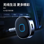 Fortuneville - Récepteur auxiliaire Bluetooth de voiture, adaptateur de voiture auxiliaire Bluetooth portable 3,5 mm, récepteur audio sans fil