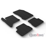 Gummimattor lampliga for Opel Corsa F MHEV 2024 Tprofil 4delad monteringsklammor