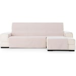ECOMMERC3 Housse de canapé d'angle Taille Extra Droite - Housse de canapé Longue Facile à Installer avec élastiques Couleur Mauve, Compatible avec canapés méridienne Gauche ou Droite