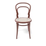 Ton - Ton Chair 14 - Nougat B114 /Cane - Matstolar - Trä