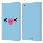 Head Case Designs Officially Licensed BT21 Line Friends Mang Basic Faces Leather Book Wallet Case Cover Compatible With Apple iPad mini 4