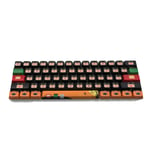 KEMOVE PBT Keycaps 60 Percent with Puller, OEM Profile 5-Sides Dye-Subbed 61 Keycaps Set for 61 Keys 60% Gaming Mechanical Keyboard (Halloween Theme)