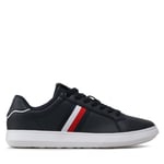 Sneakers Tommy Hilfiger Corporate Leather Cup Stripes FM0FM04732 Desert Sky DW5