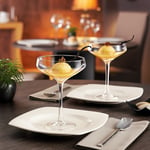 Modern House Chef & Sommelier Open Up Cocktailglas i kristall - 6 st