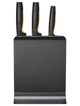 Fiskars Ff Knife Block Plastic 3 Knives Home Kitchen Knives & Accessories Knife Sets Black Fiskars