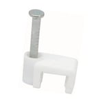 Kabelklammer för flat kabel 3x5 mm 20-pack